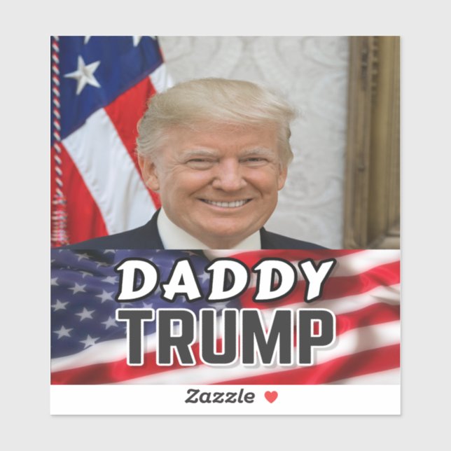 Daddy Trump Sticker (Sheet)