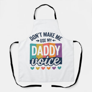 Daddy Voice Vintage Pride Shirt Design_1 Apron