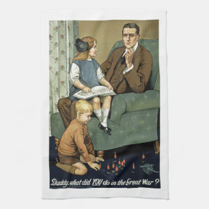 Daddy, what did you do in the Great War? Towel
