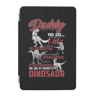 Daddy You Are As Strong As T-rex Dinosaur Gift iPad Mini Cover