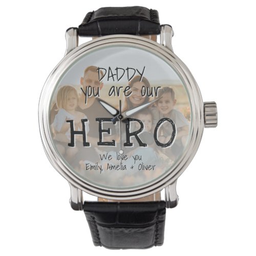 Daddy you are our Hero Full Photo Fathers day  Watch