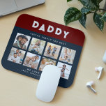 Daddy You're Simply The Best Photo Collage Mouse Pad<br><div class="desc">Daddy You're Simply The Best Photo Collage Personalized Photo Template Custom Names Mouse Pad features eight of your favorite photos with the text "Daddy you're simply the best" in modern script typography. Personalize below with your custom text and names. Perfect gift for dad for birthday, Christmas, holidays and Father's Day....</div>