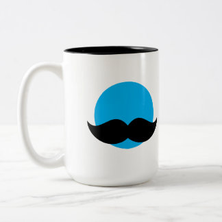 DaddyNoob - Coffee Cup with Moustache Emblem