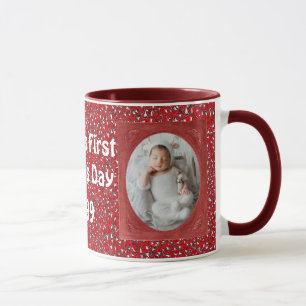 Daddy's 1st Father's Day Personalized Photo Mug