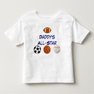 Daddy's All-star Toddler Tee