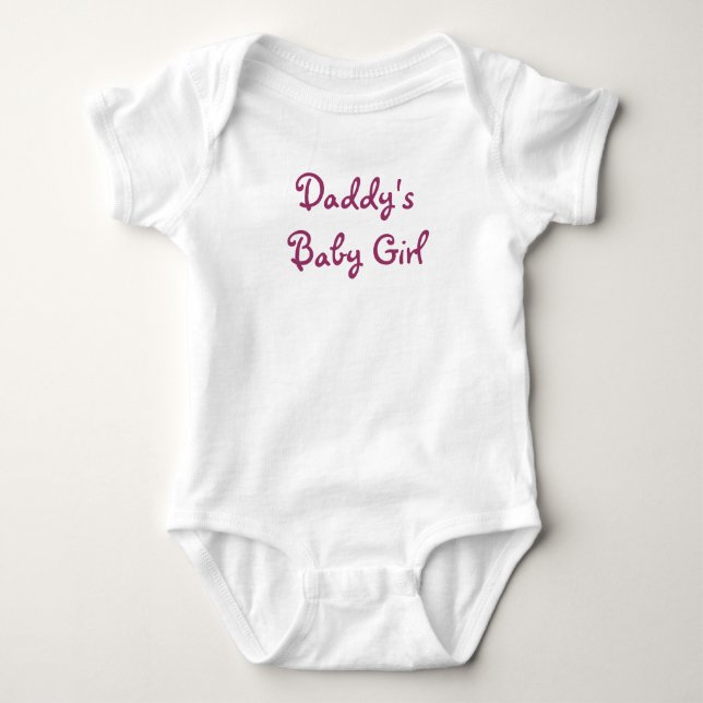 Daddy's Baby Girl Bodysuit (Front)