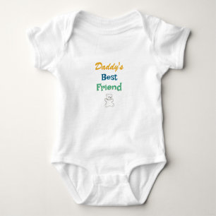 Daddy's Best Friend Baby Bodysuit