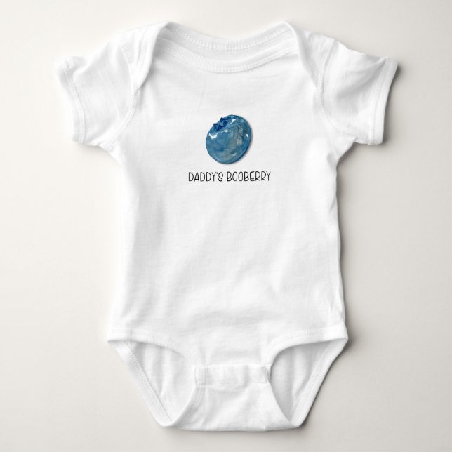 "Daddy's Booberry" Baby Bodysuit (Front)