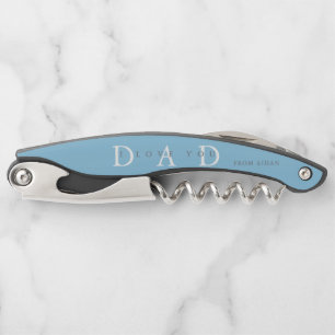 Daddy's Boy- Photo Father's Day  Waiter's Corkscrew