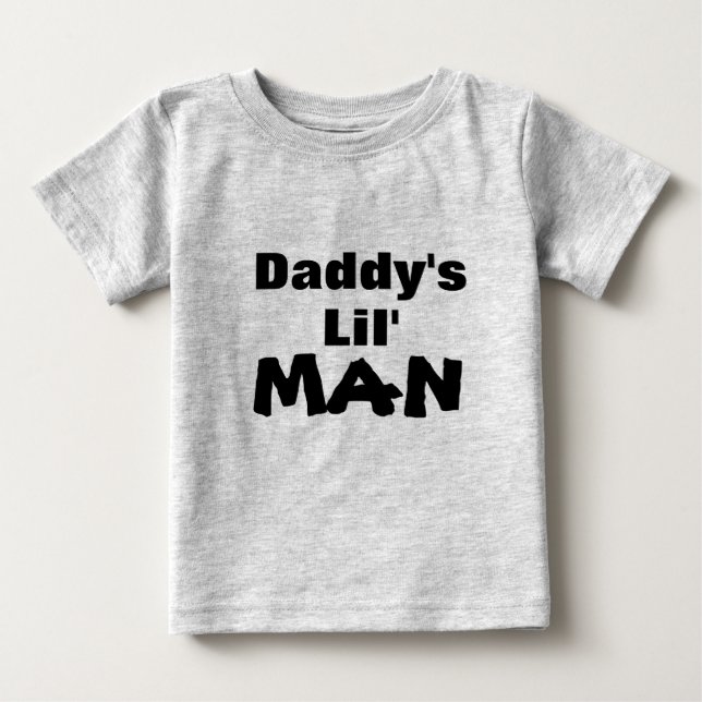 Daddy's boy t-shirt - "Daddy's little man" (Front)