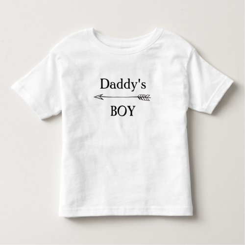 Daddys Boy Toddler T_shirt