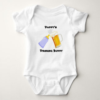 Daddy's buddy baby bodysuit