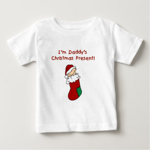 Daddy's Christmas Present Baby T-Shirt