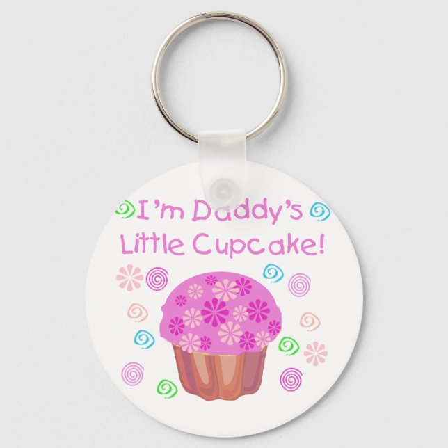 Daddy's Cupcake Keychain (Front)