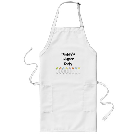 "Daddy's Diaper Duty" Apron | Zazzle.com