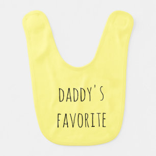 Daddy's Favorite Bib