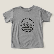Daddy's Favorite Camping Buddy Baby shirt