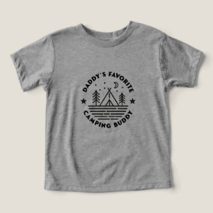Daddy's Favorite Camping Buddy Baby shirt