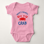 Daddys Favorite Crab (Child) Baby Bodysuit