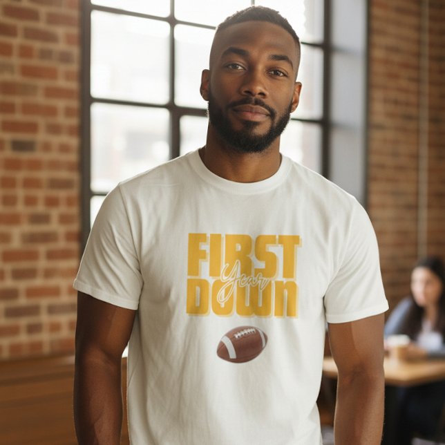 Daddy's Football First Year Down Graphic Tee (Creator Uploaded)