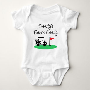 Daddy's Future Caddy Golf Baby Bodysuit