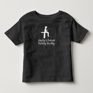 Daddy's Future Fishing Buddy Fisherman Fishing Toddler T-shirt
