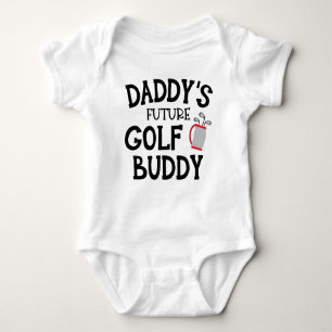 Daddy's Future Golf Buddy Baby Bodysuit