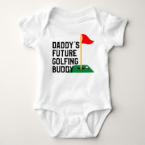 Daddy's Future Golfing Buddy Baby Bodysuit