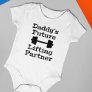 Daddy's Future Lifting Partner Baby Bodysuit