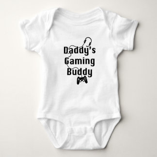 Daddy's Gaming Buddy Baby Bodysuit