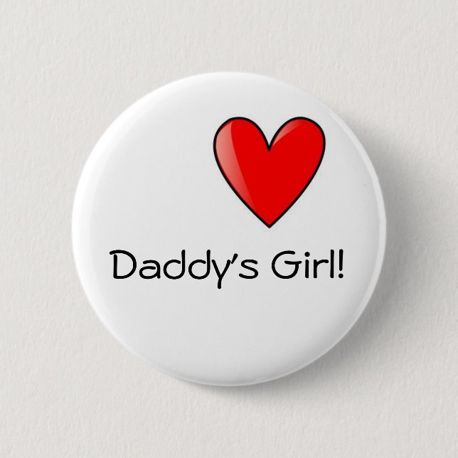Daddy's Girl Badge Button (Front)