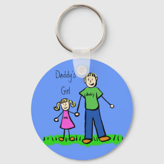 Daddy's Girl Blond Keychain (Customize)