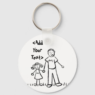 Daddy's Girl Keychain