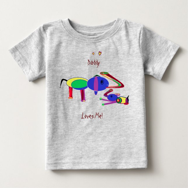 Daddy's Girl (or Boy) -  T-Shirt (Front)