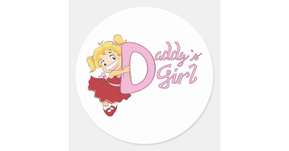 Daddys Girl Stickers Zazzle 