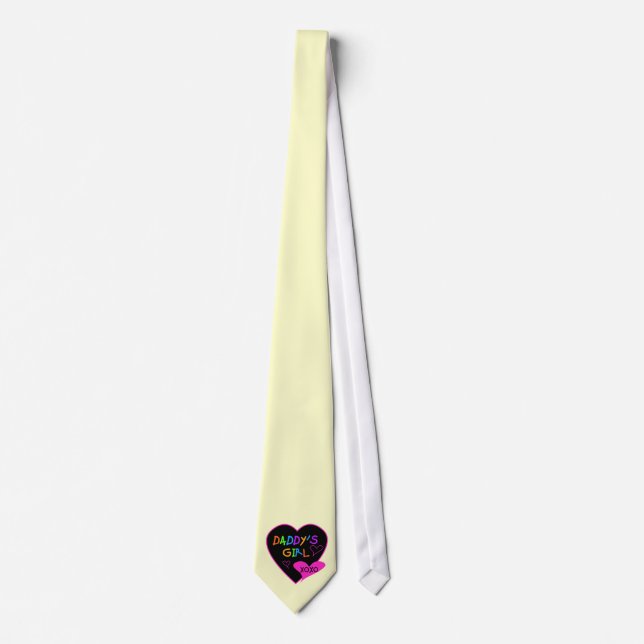Daddy's Girl T Shirts, Mugs, Pillows, Stationary Tie (Front)