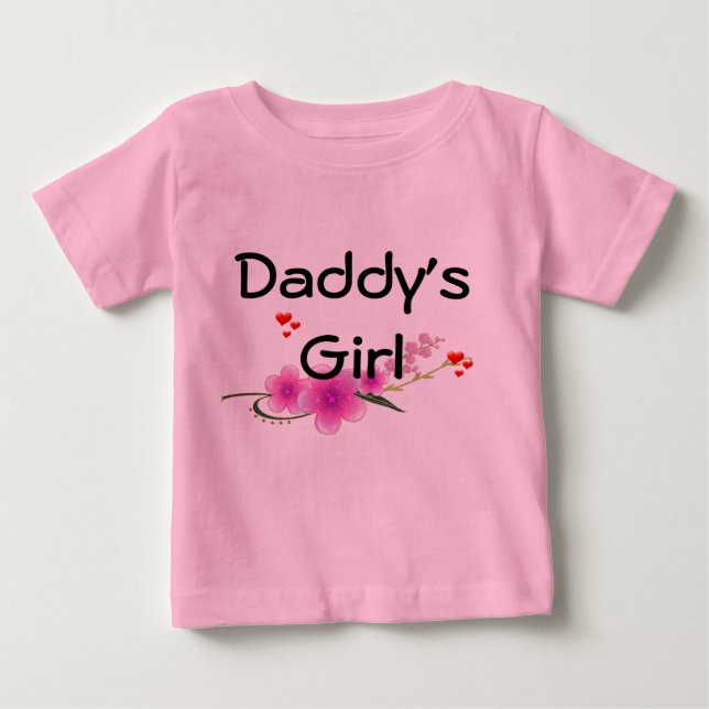 Daddy's Girl toddler long sleeve Baby T-Shirt (Front)