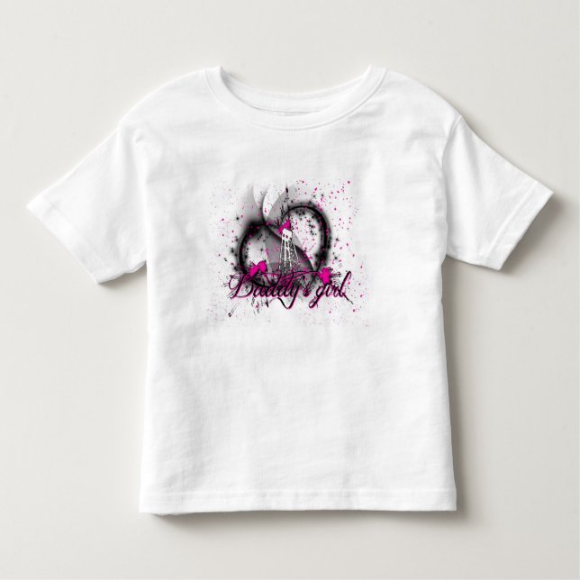 Daddy's Girl Toddler T-shirt (Front)