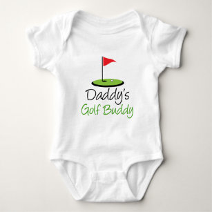 Daddy's Golf Buddy Baby Bodysuit