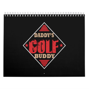 daddy's golf buddy calendar