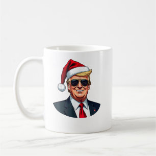 Daddy's Home Trump Claus Sunglasses Coffee Mug