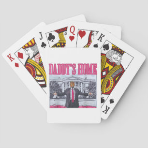 Daddy's Home Trump Pink Gift Poker Cards