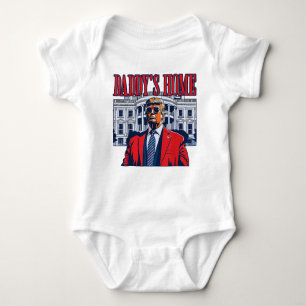 Daddy's Home Trump White House Trump Gift Baby Bodysuit