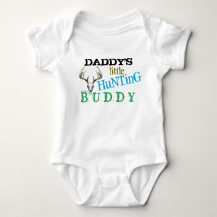 Daddys Hunting Buddy Baby Bodysuit