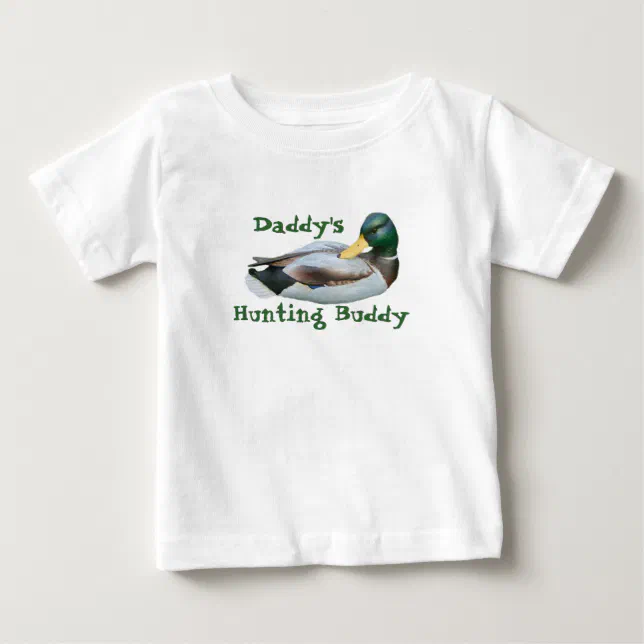 thumbnail image 2 of Cute & Funny Daddy's New Hunting Buddy Baby Bodysuit - Eco-Friendly Printed One-Piece Outfit 2 of 10