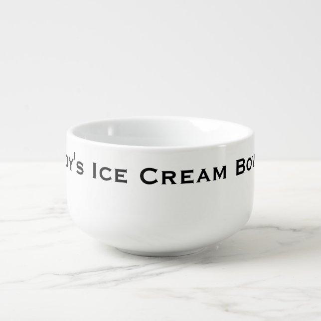 Daddy's Ice Cream Bowl (Front)