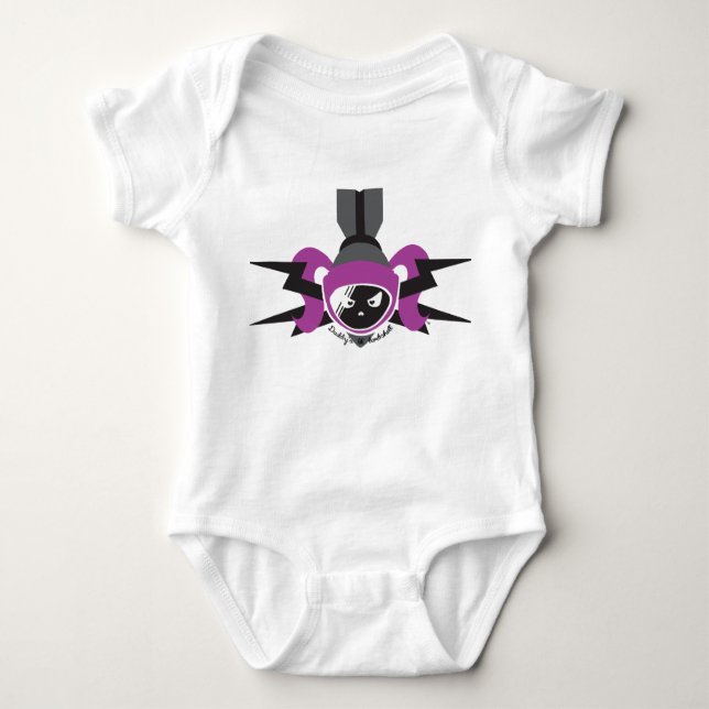Daddy's lil bombshell baby bodysuit (Front)