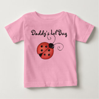 Daddy's Lil Bug- 6 Mos. Playtime Edition. Baby T-Shirt
