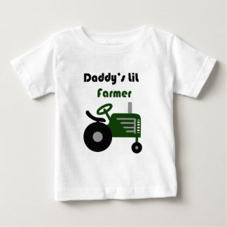 Daddy's Lil Farmer Baby T-Shirt