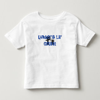 Daddy's Lil' Grunt-Lineboy Toddler-BLUE Toddler T-shirt